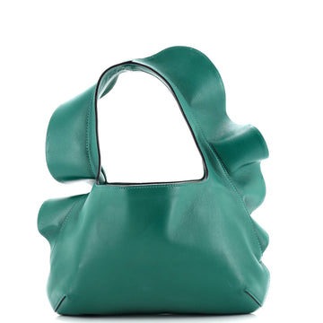 Valentino Garavani Atelier 04 Rouches Edition Hobo Leather Small