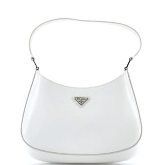 Prada Cleo Shoulder Bag Spazzolato Leather Medium
