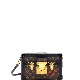 Louis Vuitton Petite Malle Handbag Monogram Canvas