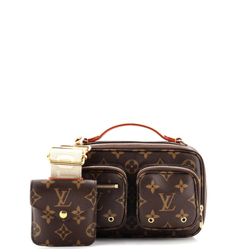 Louis Vuitton Utility Crossbody Bag Monogram Canvas