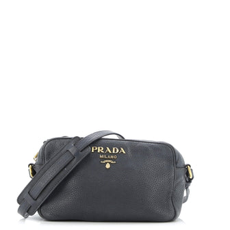 Prada Dual Strap Camera Bag Vitello Daino