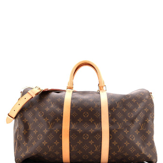 Louis Vuitton Keepall Bandouliere Bag Monogram Canvas 50