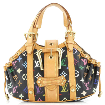 Louis Vuitton Theda Handbag Monogram Multicolor GM