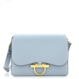 Salvatore Ferragamo Joanne Shoulder Bag Leather Medium