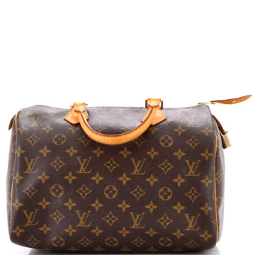Louis Vuitton Speedy Handbag Monogram Canvas 30