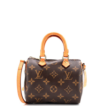 Louis Vuitton Speedy Bandouliere Bag Monogram Canvas Nano