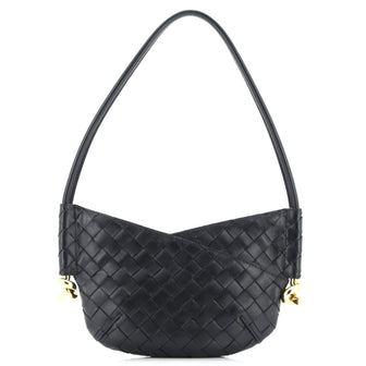 Bottega Veneta Solstice Hobo Intrecciato Nappa Mini