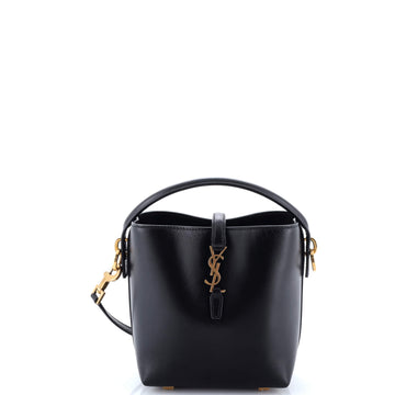 Saint Laurent Le 37 Bucket Bag Leather Mini
