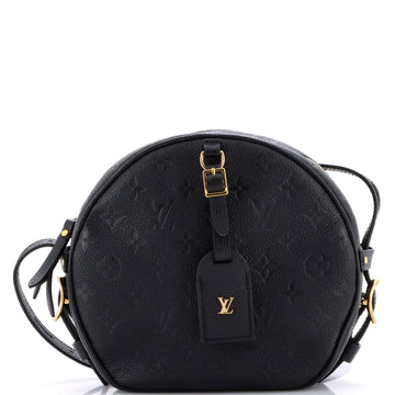 Louis Vuitton Boite Chapeau Souple Bag Monogram Empreinte Leather MM
