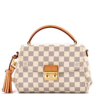 Louis Vuitton Croisette Handbag Damier