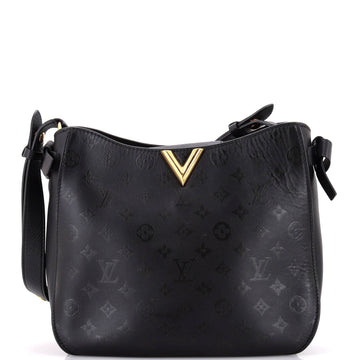 Louis Vuitton Very Hobo Monogram Leather