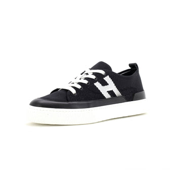 Hermes Women's Deep Sneakers Knit and Leather