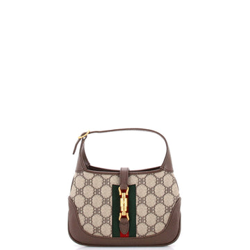x Gucci The Hacker Project Jackie 1961 Hobo BB Coated Canvas Mini