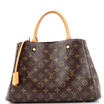 Louis Vuitton Montaigne Handbag Monogram Canvas MM