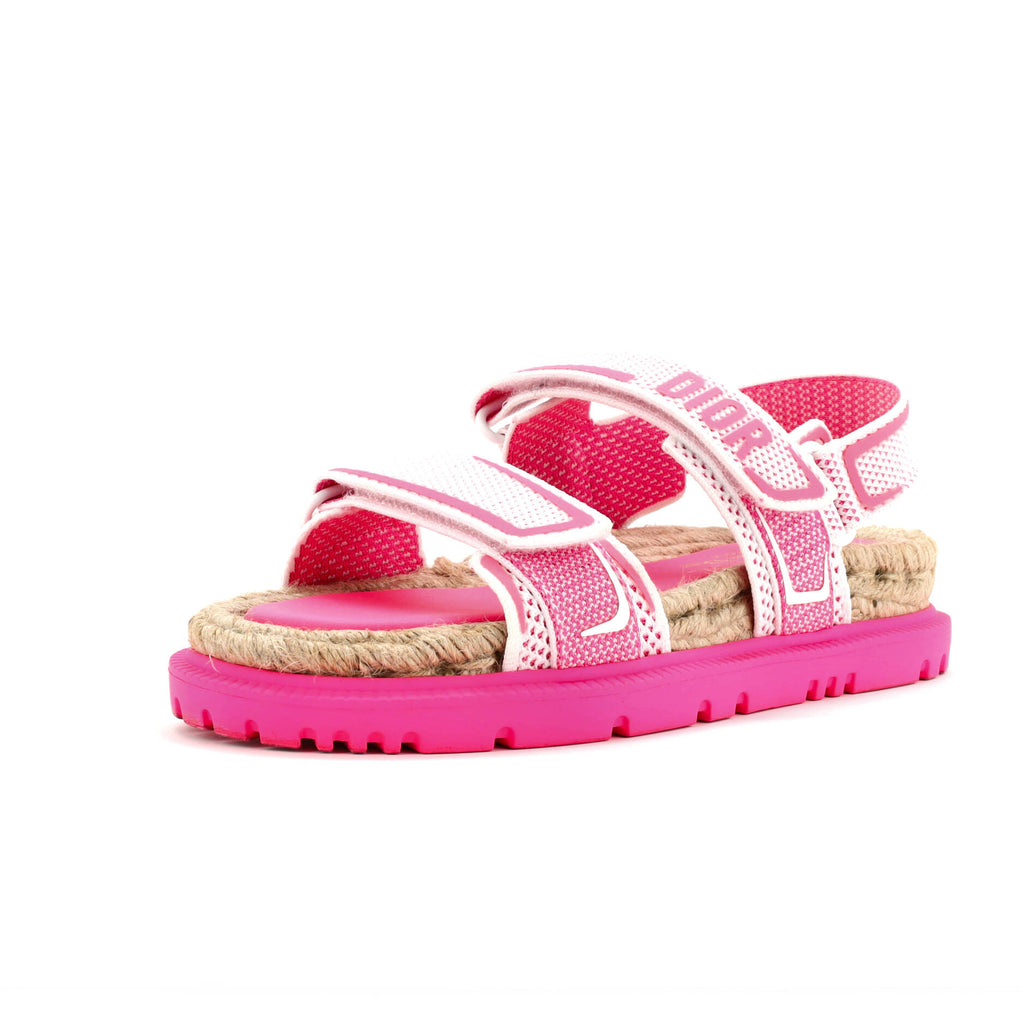 Christian Dior Women's DiorAct Sandals Technical Mesh Pink 3423172
