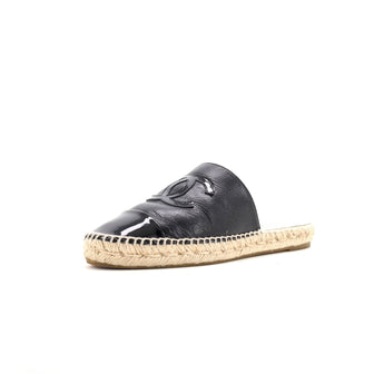 Chanel Women's CC Mule Espadrilles Leather