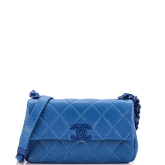 Chanel My Everything Flap Bag Quilted Caviar Small