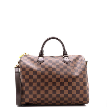 Louis Vuitton Speedy Bandouliere Bag Damier 30