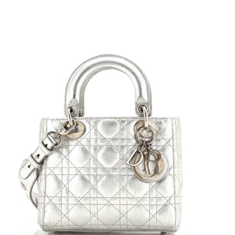Christian Dior My Lady Dior Bag Cannage Quilted Leather
