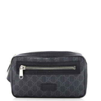 Gucci Soft Zip Belt Bag GG Coated Canvas Small