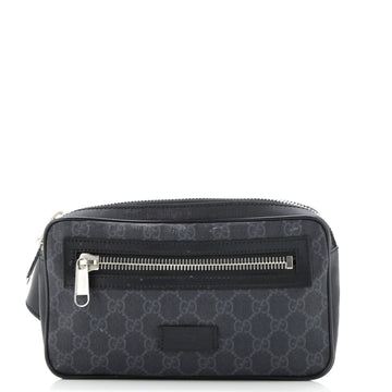 Gucci Soft Zip Belt Bag GG Coated Canvas Small