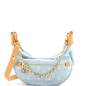 Louis Vuitton Loop Handbag Monogram Denim