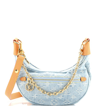 Louis Vuitton Loop Handbag Monogram Denim