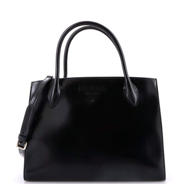 Prada Monochrome Tote Leather Medium
