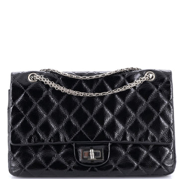 Chanel Reissue 2.55 Flap Bag Quilted Patent Caviar 226