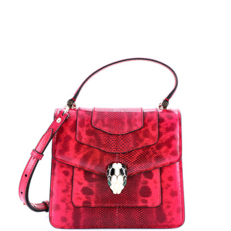 Bvlgari Serpenti Forever Top Handle Bag Karung Small