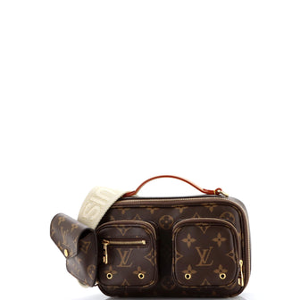 Louis Vuitton Utility Crossbody Bag Monogram Canvas