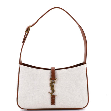 Saint Laurent Le 5 a 7 Hobo Canvas Small
