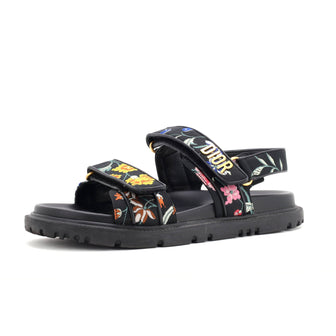 Christian Dior Women's DiorAct Sandals Printed Technical Fabric