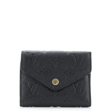 Louis Vuitton Victorine Wallet Monogram Empreinte Leather