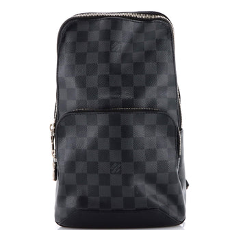 Louis Vuitton Avenue Sling Bag Damier Graphite