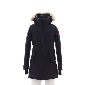 Canada Goose Women's Rosemont Parka Polyester Blend with Down and Fur