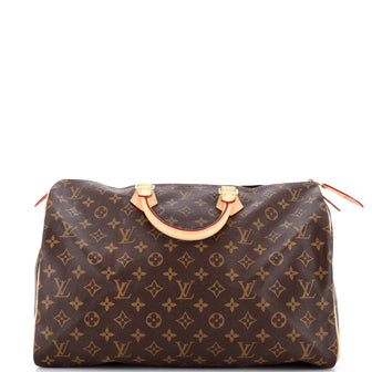 Louis Vuitton Speedy Handbag Monogram Canvas 40