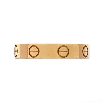 Cartier Love Wedding Band Ring 18K Yellow Gold