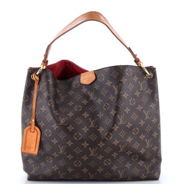 Louis Vuitton Graceful Handbag Monogram Canvas MM