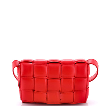 Bottega Veneta Cassette Crossbody Bag Padded Maxi Intrecciato Leather Small