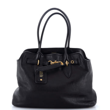 Miu Miu Aventure Tote Leather