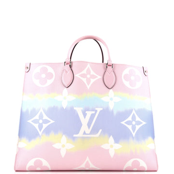 Louis Vuitton OnTheGo Tote Limited Edition Escale Monogram Giant GM