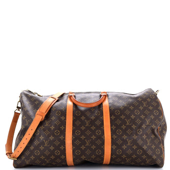 Louis Vuitton Keepall Bandouliere Bag Monogram Canvas 60