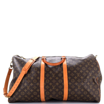Louis Vuitton Keepall Bandouliere Bag Monogram Canvas 60