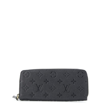 Louis Vuitton Clemence Wallet Monogram Empreinte Leather