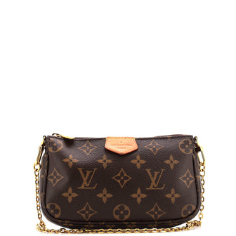 Louis Vuitton Multi Pochette Accessoires Pouch Monogram Canvas Small