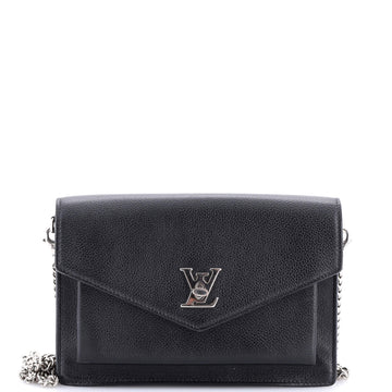 Louis Vuitton Mylockme Chain Pochette Leather
