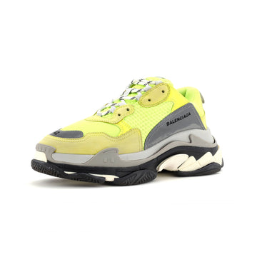 Balenciaga Men's Triple S Sneakers Fabric and Mesh with Faux Leather
