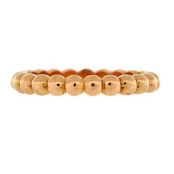 Van Cleef & Arpels Perlee Ring 18K Rose Gold Small