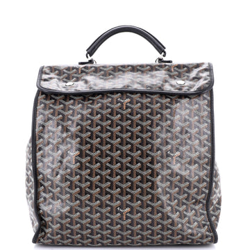 Goyard Saint Leger Briefcase Backpack Coated Canvas